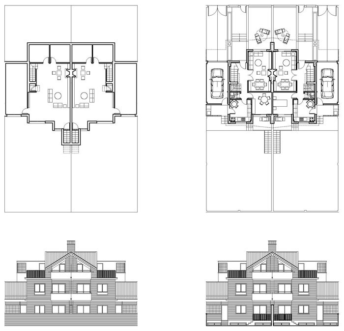 20 viviendas unifamiliares pareadas en Arroyo Culebro. LeganÃ©s.