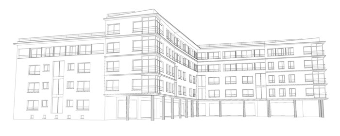 Edificio de 87 viviendas de protecciÃ³n oficial en Arroyo Culebro. LeganÃ©s.