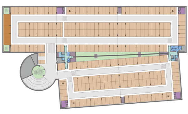 Aparcamiento subterrÃ¡neo para residentes y plaza pÃºblica. Plaza Mayor de Medina del Campo.