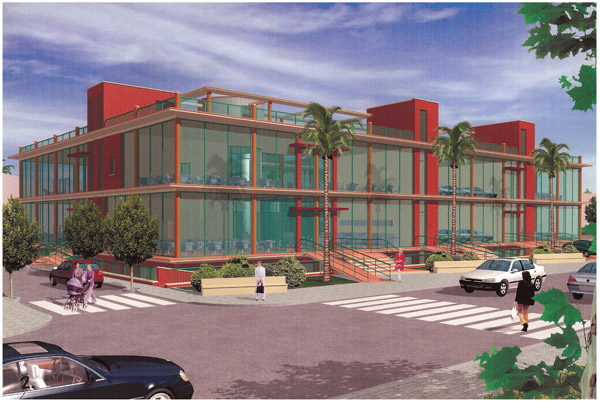 Edificio multifuncional para servicios del automÃ³vil en Ã¡rea de servicio de la Carretera Villaverde/LeganÃ©s.