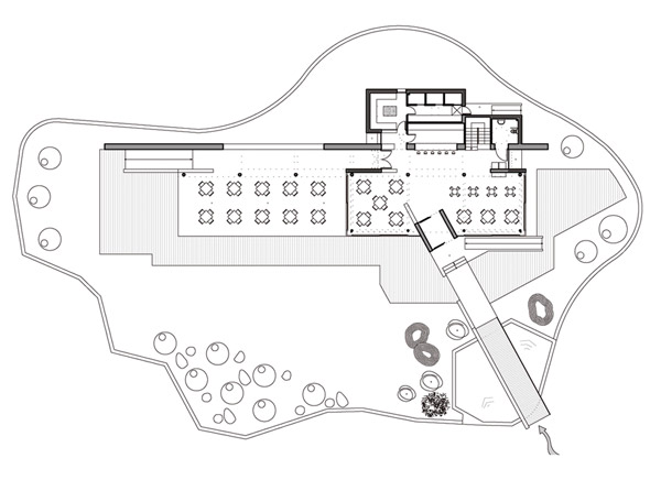 Kiosco para hostelerÃ­a en Parque Central de GriÃ±Ã³n.