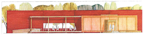 Kiosco para hostelerÃ­a en Parque Central de GriÃ±Ã³n.