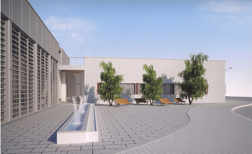 Centro municipal para descapacitados gravemente afectados en La Solana.