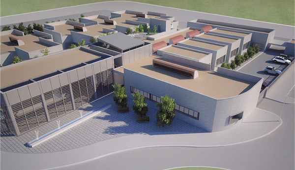 Centro municipal para descapacitados gravemente afectados en La Solana.