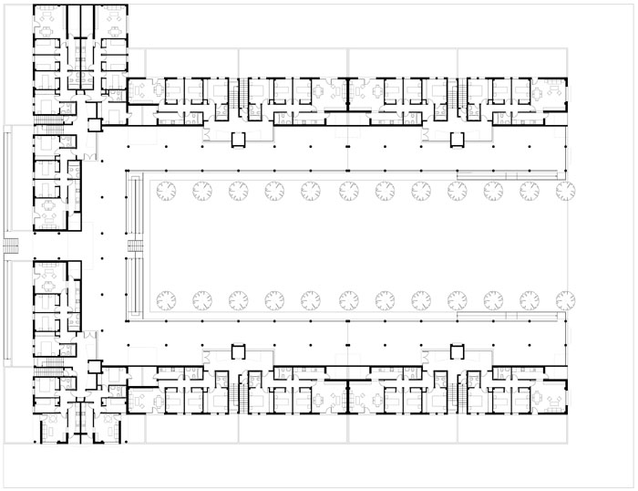 Edificio de 110 viviendas de protecciÃ³n oficial en el PERI-4. Parcela PR3-VPOe. LeganÃ©s.