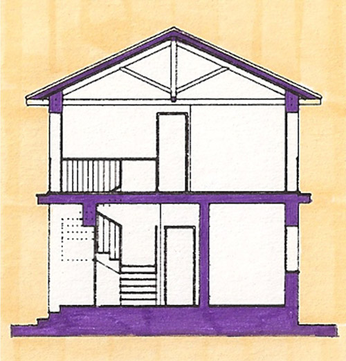 AmpliaciÃ³n en altura de vivienda unifamiliar aislada en Avenida de la Sierra. Villaviciosa de OdÃ³n.