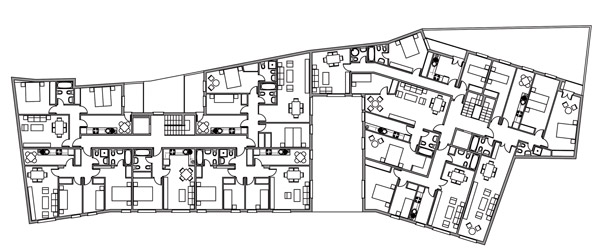 Edificio entre medianerÃ­as de 25 viviendas en Calle Bajada del Salvador. Illescas.