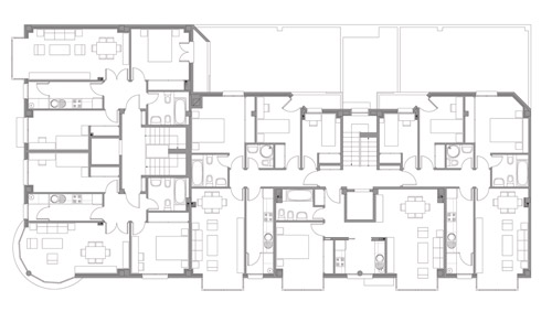 Edificio entre medianerÃ­as de 20 viviendas en Calle Sevilla. Vereda de los Estudiantes. LeganÃ©s.
