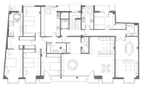Edificio entre medianerÃ­as de 9 viviendas en Calle JeromÃ­n. LeganÃ©s.