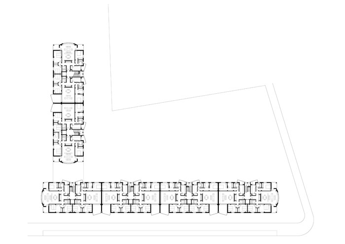 Edificio de 53 viviendas de protecciÃ³n oficial en el PERI-4. Parcela PR2. LeganÃ©s.