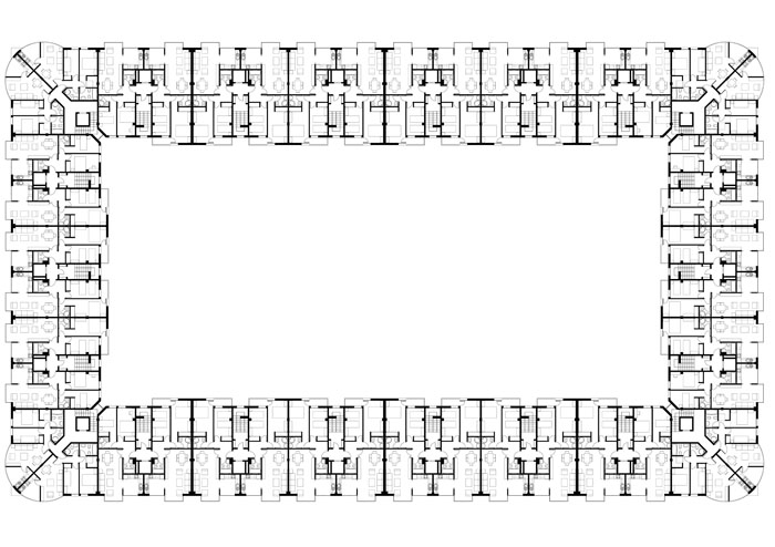 Edificio de 182 viviendas de protecciÃ³n oficial en Sectores Buena Vista y Los Molinos. Getafe.