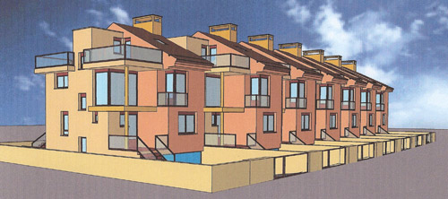 15 Viviendas unifamiliares adosadas en P.P.5 del PGOU de LeganÃ©s.