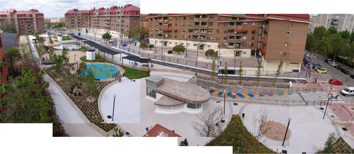 Aparcamiento subterrÃ¡neo para residentes y plaza pÃºblica en Calle Nueva York. MÃ³stoles. (2)