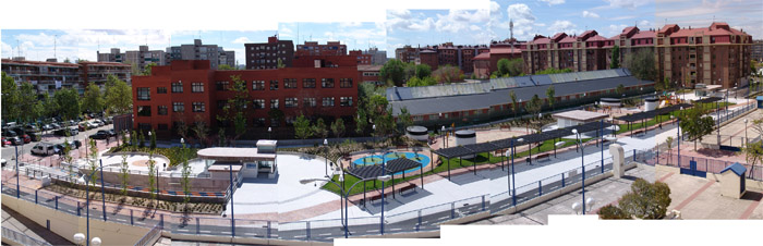 Aparcamiento subterrÃ¡neo para residentes y plaza pÃºblica en Calle Nueva York. MÃ³stoles. (2)